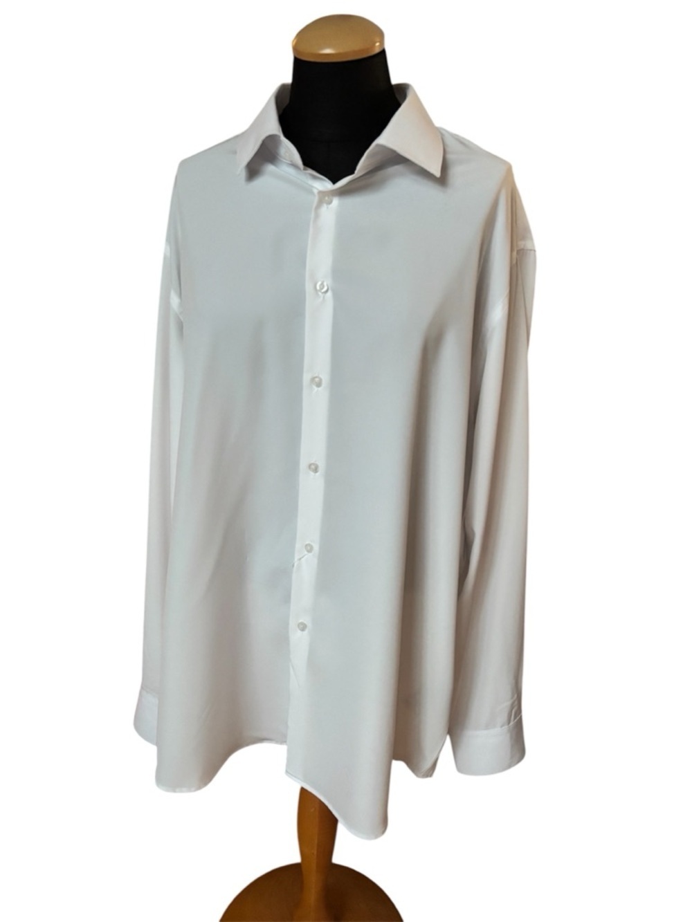 NWT Nautica Men's Slim Fit Performance Supershirt White - Size XL 17-17.5 34/35